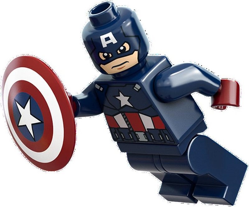 lego 乐高 超级英雄系列 美国队长(captain america)64的复仇机车