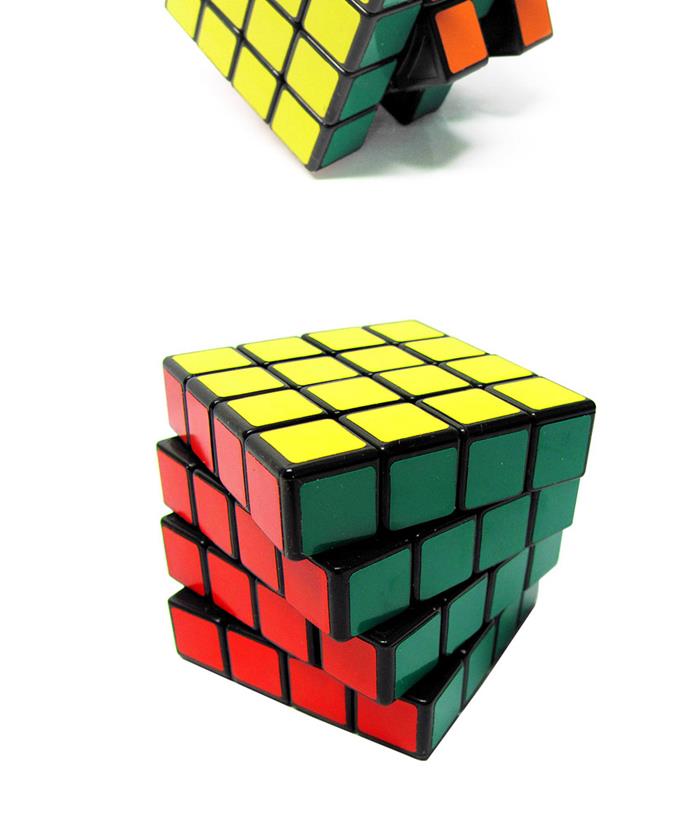 圣手 四阶黑色弹簧魔方 比赛专用