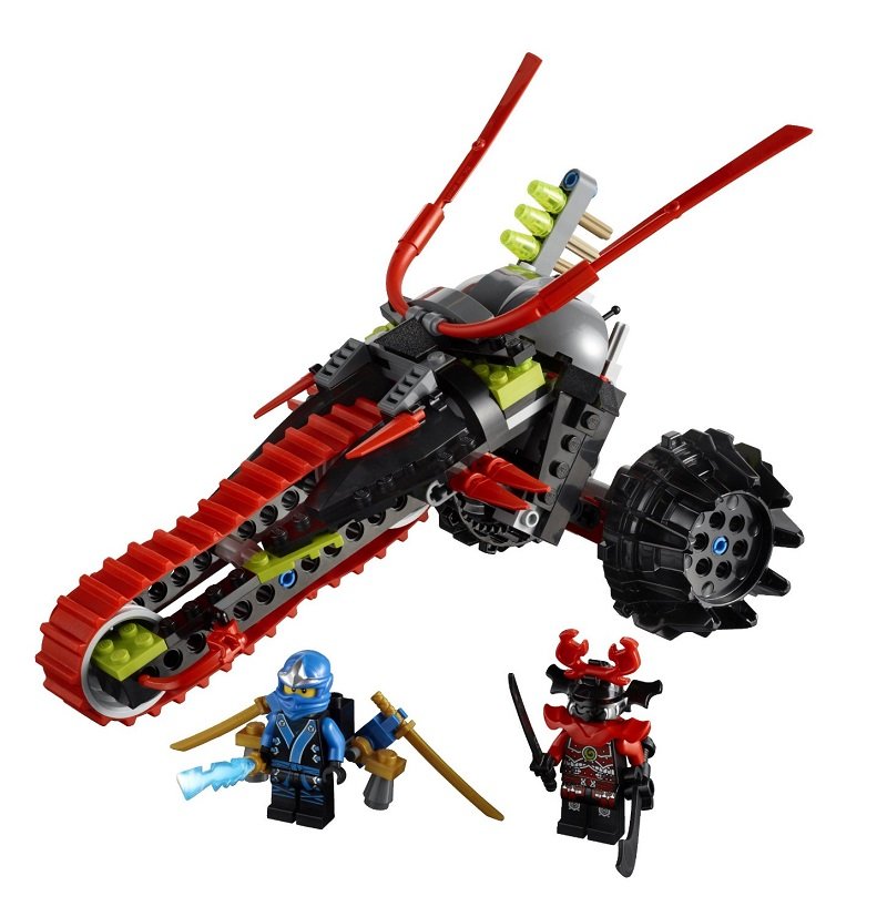 lego 乐高 幻影忍者系列 武士摩托车 l70501