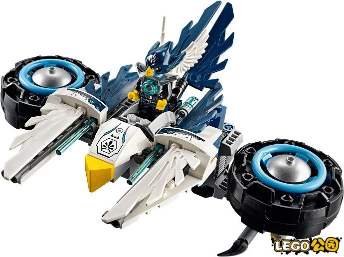 lego 乐高 chima 气功传奇系列 鹰帅的双舱战车 70007