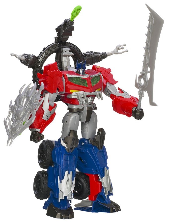 hasbro 孩之宝 tf 变形金刚 领袖之证狩魔之战系列 终极 擎天柱 a5770