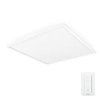 Philips 飞利浦 Hue 白色 Ambiance LED 面板灯 Aurelle 白色 60 x 4,6 x 60 cm