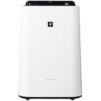 夏普 加湿 空气净化器 搭载Plasmacluster KC-H系列 1: ホワイト 13畳 KC-H50-W