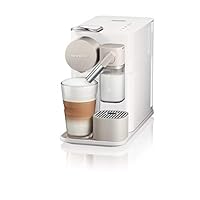 DeLonghi 全自动胶囊咖啡机 美式意式一键花式家用咖啡机 EN500.W 白色