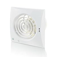 Blauberg UK 150 Quiet T 150 mm Extractor 风扇定时器 - 亮白色 亮白 150 mm 150 Quiet T