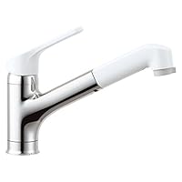 LIXIL 骊住 INAX 厨房用 单孔单把手混合水龙头 附手持喷头 节水把手  RSF-832Y