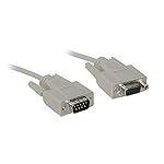 C2G/Cables to Go 02711 DB9 M/F Serial RS232 Extension Cable (6 Feet)