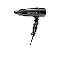 VALERA 维力诺 SWISS LIGHT 5400 折叠式负离子电吹风，2000 瓦，型号 5400 T，专业吹风机，带负离子发生器，瑞士制造，超轻材质，折叠手柄，带超窄出风嘴