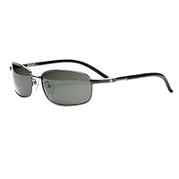 英国百年品牌 PILKINGTON皮尔金顿钢化玻璃偏光太阳镜 男士司机驾驶镜骑行钓鱼眼镜PK0470C305枪色(亚马逊自营商品, 由供应商配送)