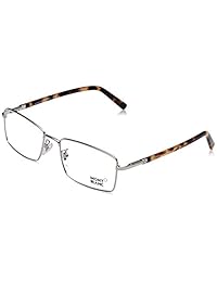 Mont Blanc 男式 镜架 MB0583- 016-56-18-150 浅黑色 56 (亚马逊进口直采, 意大利品牌）