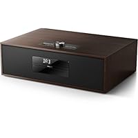 Philips 飞利浦 BTB4800/12 迷你立体声系统（蓝牙 DAB +，30 W）深棕色