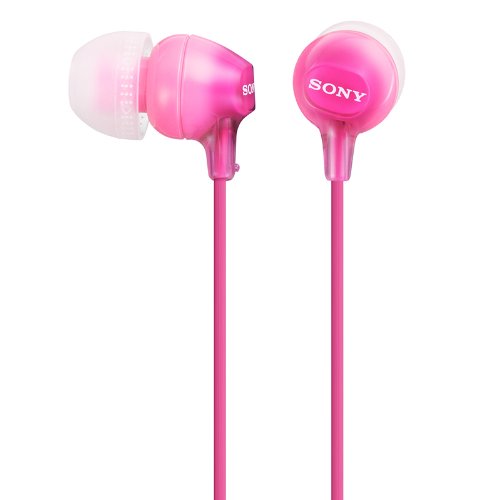 Sony 索尼 MDR-EX15LP 小巧入耳式耳机,佩戴