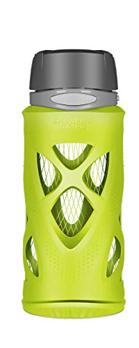 一水间between water 酷乐运动硅胶玻璃水杯 bw-yd-48cl(小绿色) 480