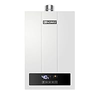 NORITZ 能率（NORITZ）16升静音智能精控恒温 日本原装CPU 水量伺服器 一键节能 燃气热水器 GQ-16F4AFEX/JSQ31-F4 0元安装费（亚马逊自营商品, 由供应商配送）