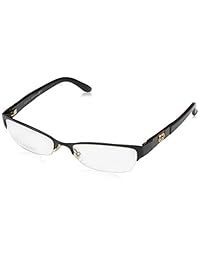 Gucci 女式 Brillengestelle GG-4213 光学框架，黑色（石英色），53.0