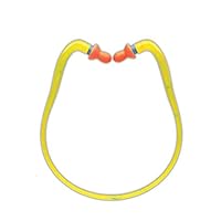 HOWARD leight qb1hyg quiet bands hearing 保护膜，聚氨酯泡沫，均码，黄色/橙色