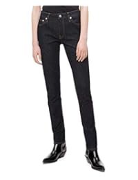 Calvin Klein 女式印 CKJ 021中腰修身牛仔裤
