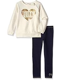 Juicy Couture 女童 2 件套束腰外衣打底裤套装