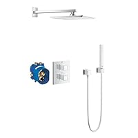 Grohe 高仪 34506000 Grohtherm Cube Perfect淋浴套装，2种出水方式