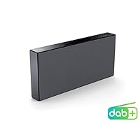 Sony 索尼 CMT-X5CDB Micro-HiFi 迷你组合无线音响 (DAB/DAB+, 40W, CD播放, FM/AM收音, 支持蓝牙, NFC, USB) 黑色