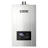 NORITZ 能率 JSQ25-E3/GQ-13E3FEX 13升智能恒温燃气热水器防冻型(天然气)智能精控恒温 时尚宽屏更大气！日本原装进口CPU！三年质保，NORITZ 能率使用更安心！买燃气热水器只选NORITZ 能率！（亚马逊自营商品, 由供应商配送）