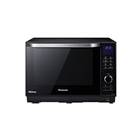 松下 NN-DS596BBPQ 四合一蒸汽组合微波炉，1000 瓦，27 升，黑色