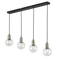 Trio Leuchten 顶灯 Nacho Schwarz Matt/Bronzefarbig 300800432