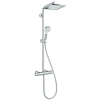 hansgrohe 汉斯格雅Crometta E 240淋浴系统，2种模式，镀铬