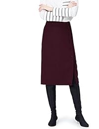 FIND Women's Button Detail Skirt