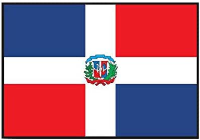 世界国旗 万国旗 多明尼克共和国 70×105cm