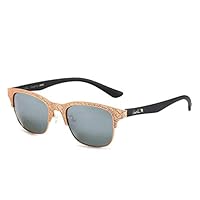 ARNOLD PALMER 花雨伞 时尚偏光太阳眼镜女款专业驾驶镜女墨镜欧美潮流风太阳镜AP11640C101玫瑰金(亚马逊自营商品, 由供应商配送)