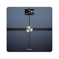 Nokia 诺基亚 Body+ - WLAN 无线体重秤，体脂率 黑色 Einheitsgröße 