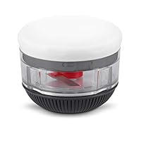 Zyliss E910049 Twist and Roll-Mini 闪光黑客，ABS，SS