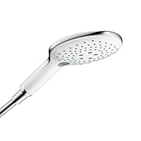 Hansgrohe 汉斯格雅 飞雨Select S 150手持花洒，3种喷淋模式，白色/镀铬
