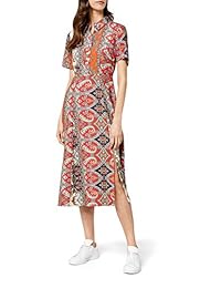 发现。 女式中长衬衫裙