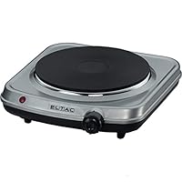 Eltac EK 18 电炉灶 / 不锈钢 / 宽：18厘米 / 铸造加热灶 / 过热保护