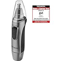 Bomann 680080 去鼻毛器，带灯，通用，黑色