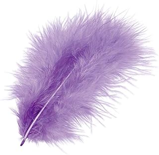 knorr prandell 6619312 marabou 羽毛 – 4 英寸淡紫色