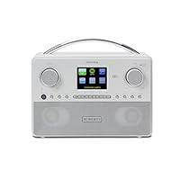 Roberts Radio Stream93i 白色 DAB/DAB+/FM RDS and WiFi 网络收音机带有3扬声系统