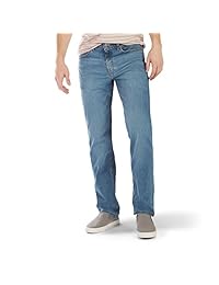 LEE 男式高级弹性牛仔布经典版型