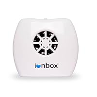 IonPacific ionbox，负离子发生器，输出*高 - 高达 2000 万负离子/秒，无过滤移动离子器和旅行空气净化器 USB，消除：污染物、*原、霉菌
