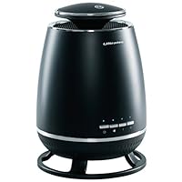 Ultratec 暖风机 360度加热功能，*供暖、加热设备，带 2个加热等级 900 Watt 和 1800 Watt（含风扇），带提手和倾斜保护系统，黑色