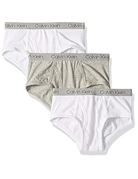 Calvin Klein 男童 3 条装棉三角裤