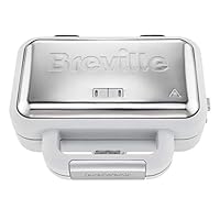Breville VST070 三明治烤面包机 850 瓦 灰色 & 纹理不锈钢