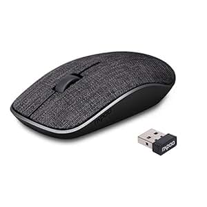 4g 无线鼠标织物 便携式移动光学鼠标 nano usb 接收器笔记本,电脑