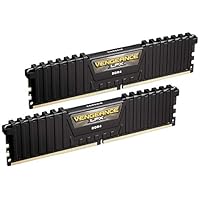 Corsair Vengeance LPX 16GB (2x8GB) DDR4 DRAM 3000MHz C15 Desktop Memory Kit - Black (CMK16GX4M2B3000C15)