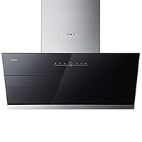 帅康 Sacon 智能17立方大吸力 17m3/min除油烟 易清洗 超静音53低分贝 触控侧吸式抽油烟机 CXW-200-JE5781 一级能效产品 （亚马逊自营商品, 由供应商配送）