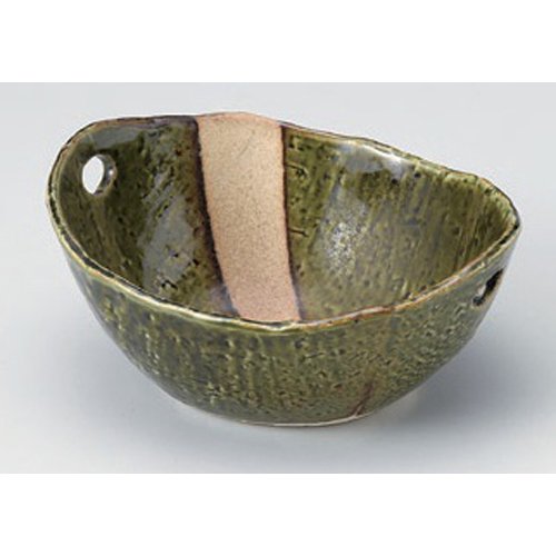 组小钵 织部三角纹中钵 [15.6 x 13.