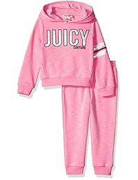 Juicy Couture 橘滋 女童连帽衫裤子 2 件套