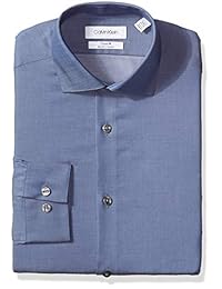 Calvin Klein 卡尔文·克莱恩 男式 免烫弹力修身正装衬衫